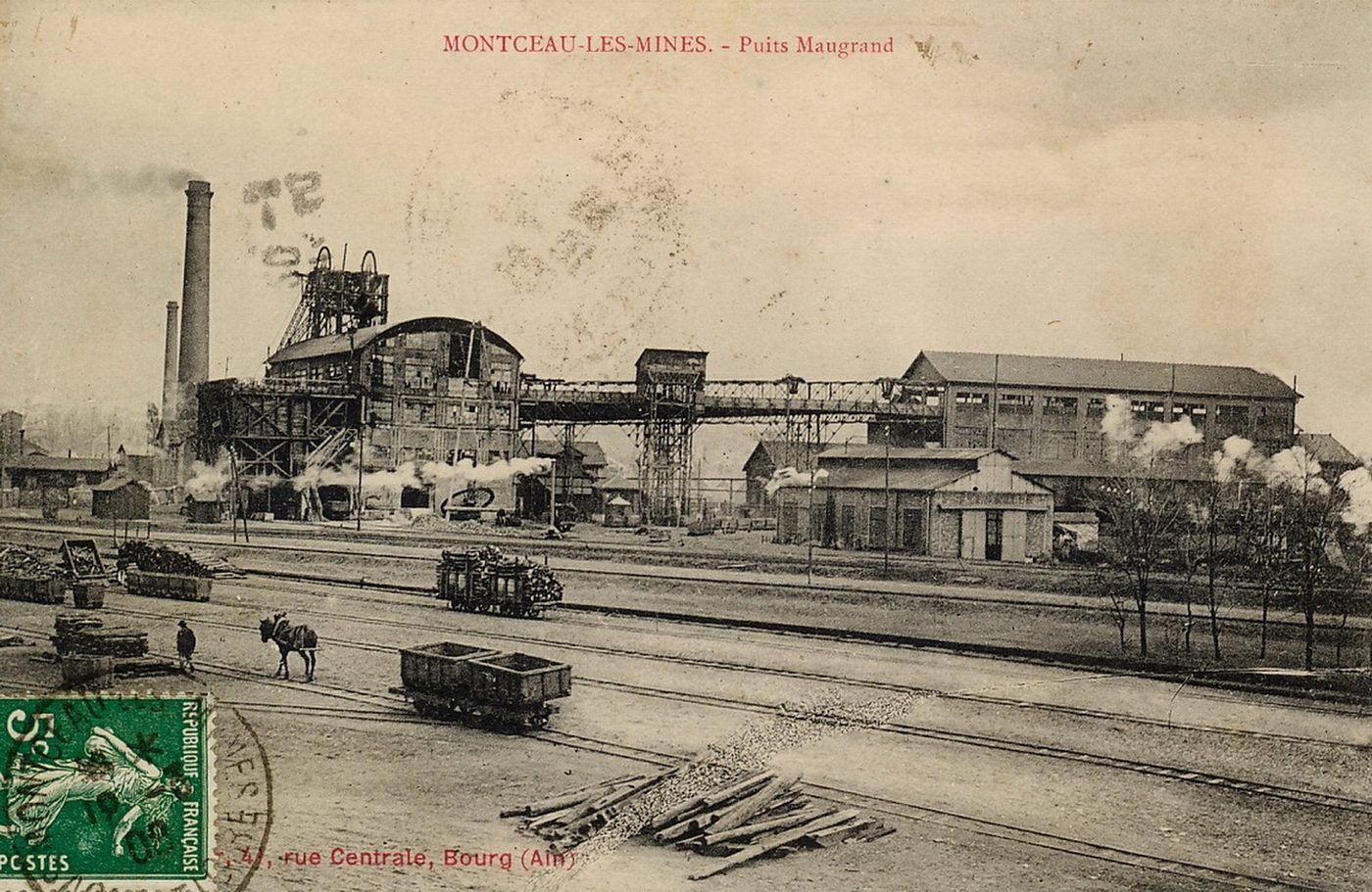 Montceau-les-Mines. Puits Maugrand.
