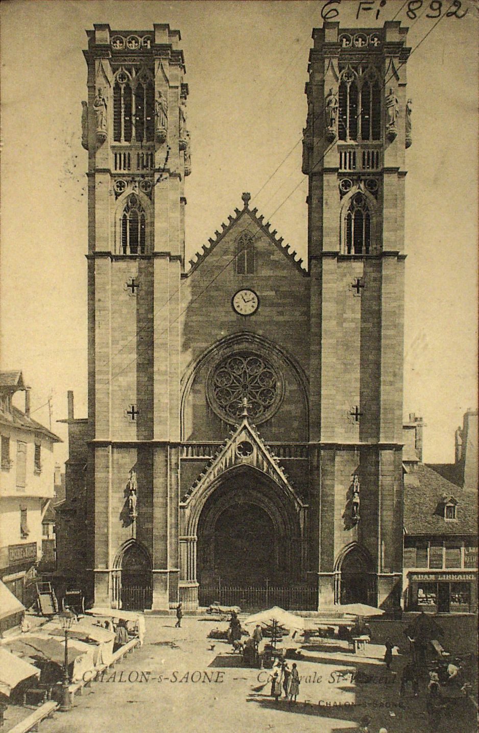 Chalon-sur-Saône. Cathédrale Saint-Vincent.