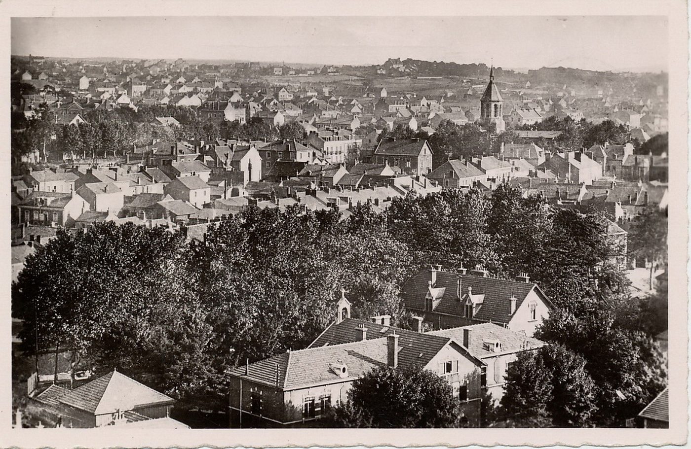 Montceau-les-Mines. Vue générale.