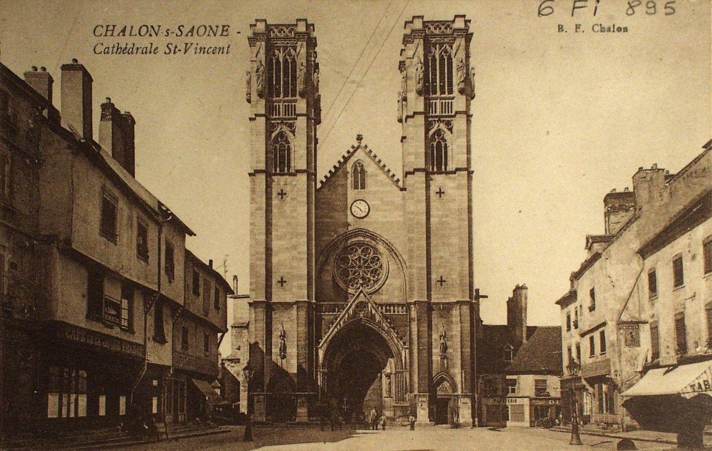 Chalon-sur-Saône. Cathédrale Saint-Vincent.