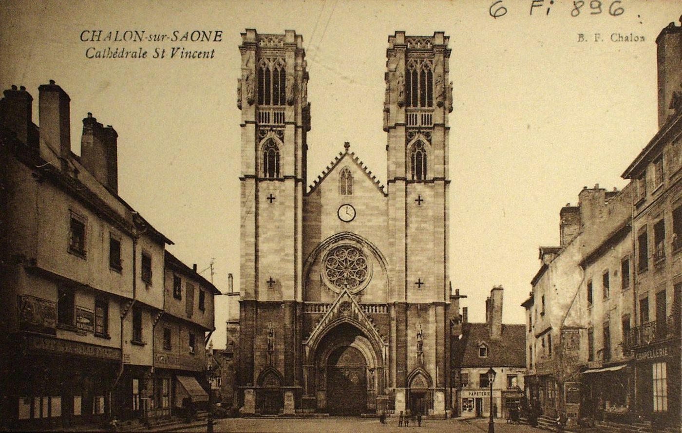 Chalon-sur-Saône. Cathédrale Saint-Vincent.