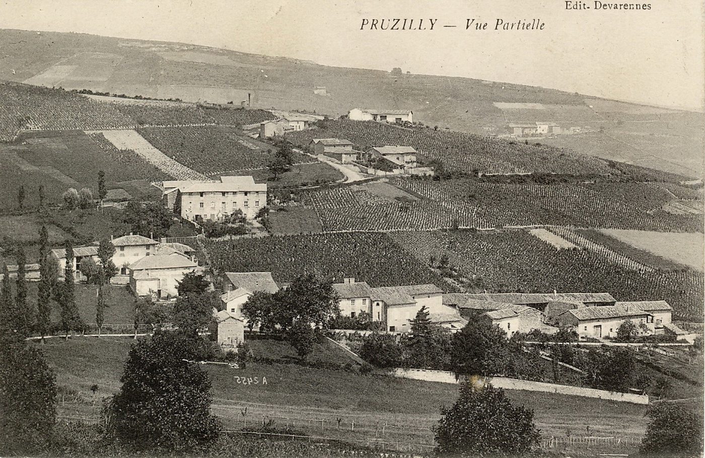 Pruzilly. Vue partielle.