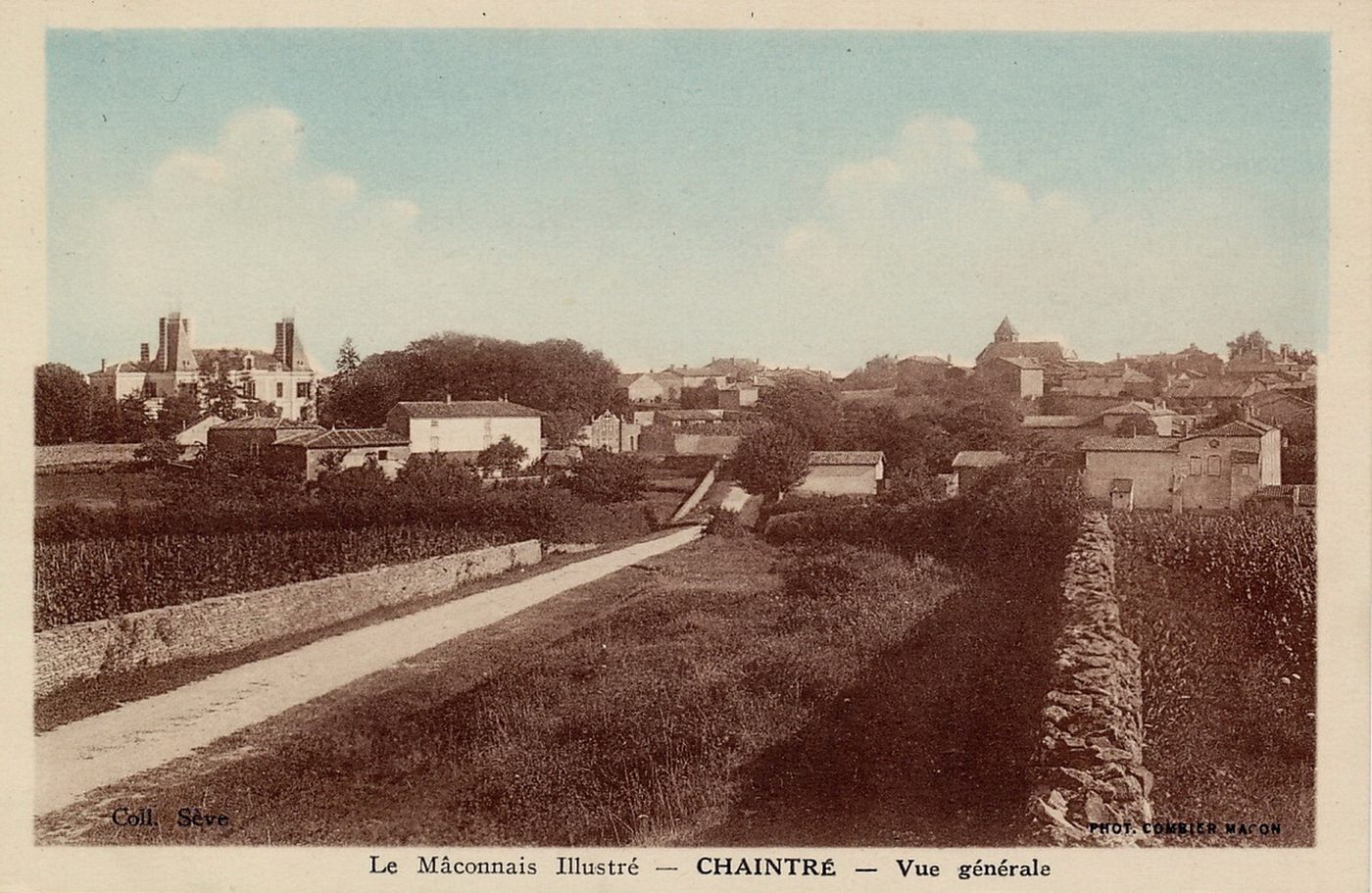 Le Mâconnais illustré.- Chaintré. Vue générale.