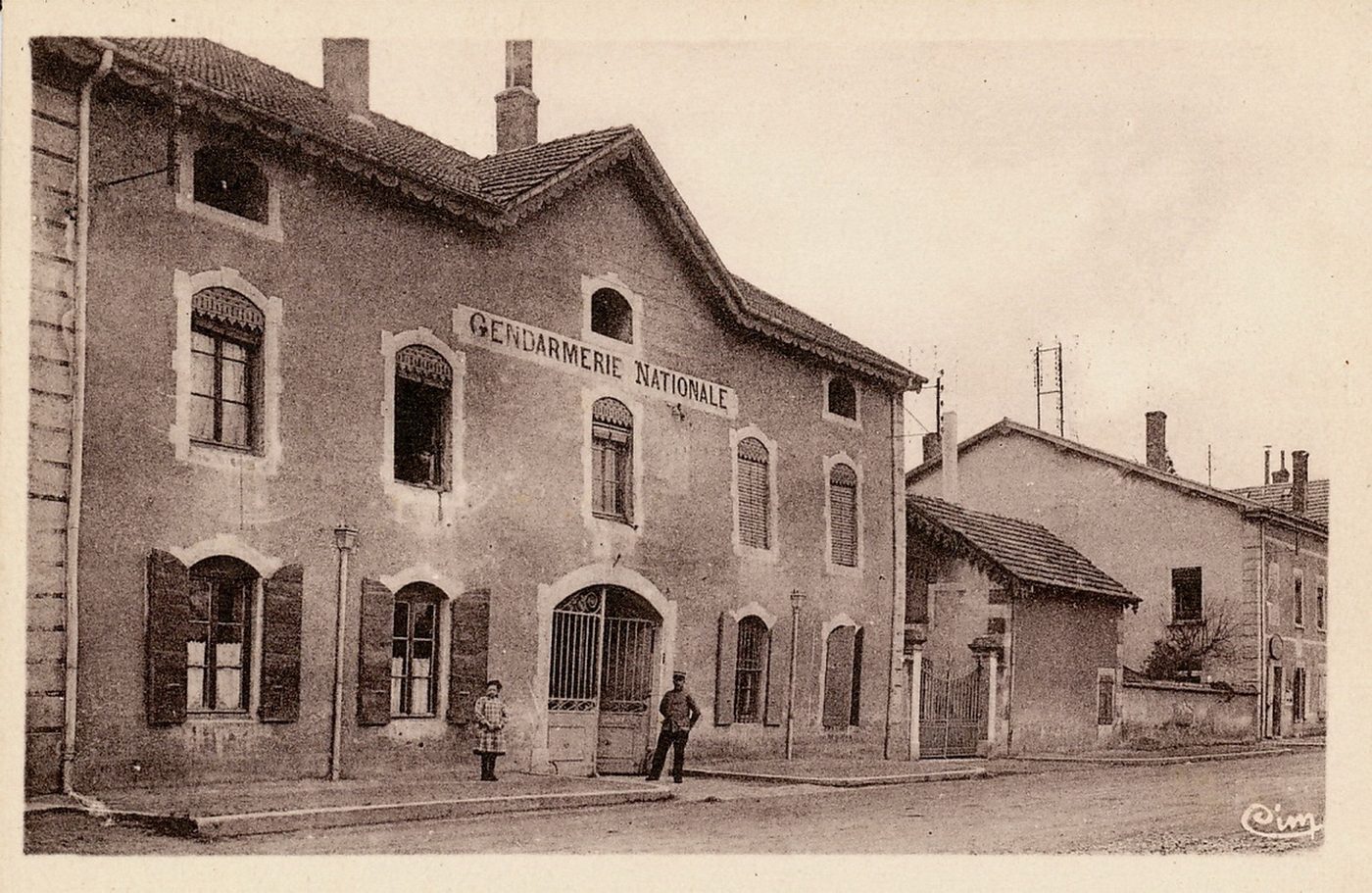 Pontanevaux. Gendarmerie nationale.