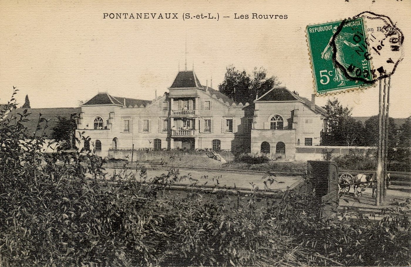Pontanevaux. Les Rouvres.