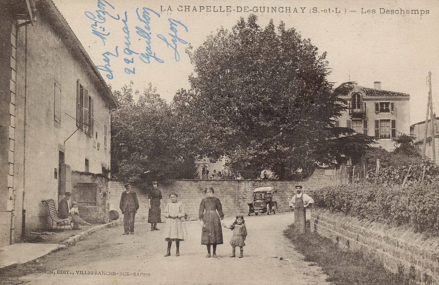 La Chapelle-de-Guinchay. Les Deschamps.