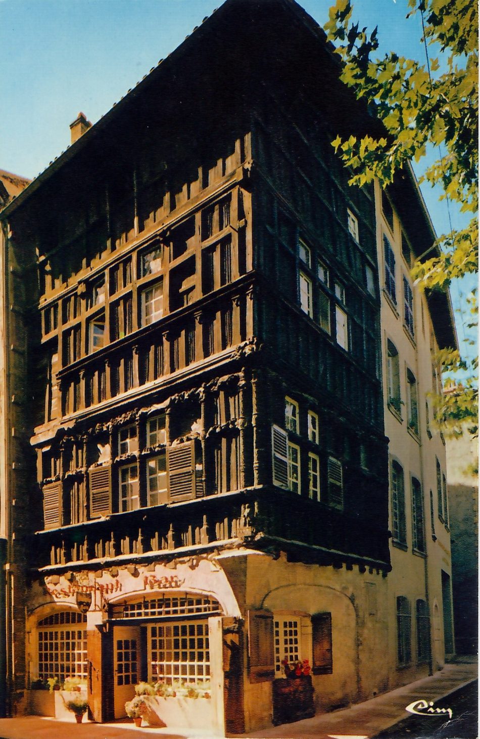 Mâcon. La maison de Bois.
