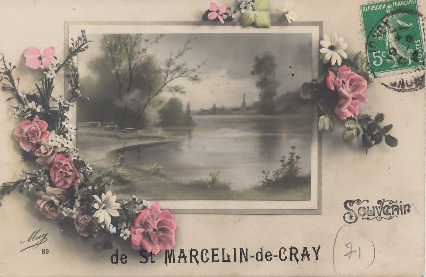 Souvenir de Saint-Marcelin-de-Cray.