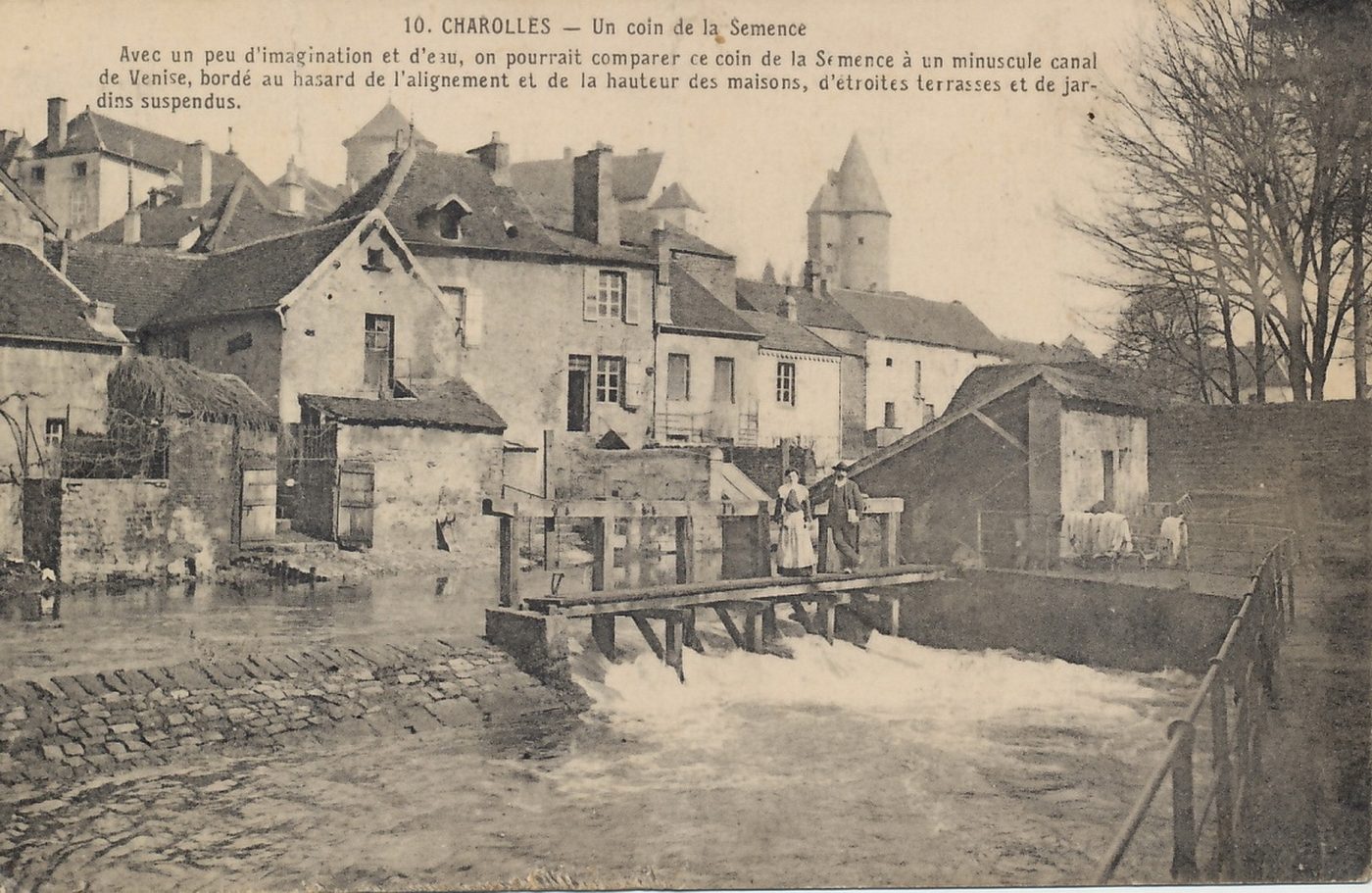 Charolles. Un coin de la Semence.