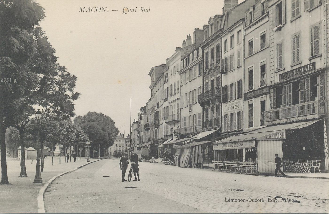 Mâcon. Quai sud.