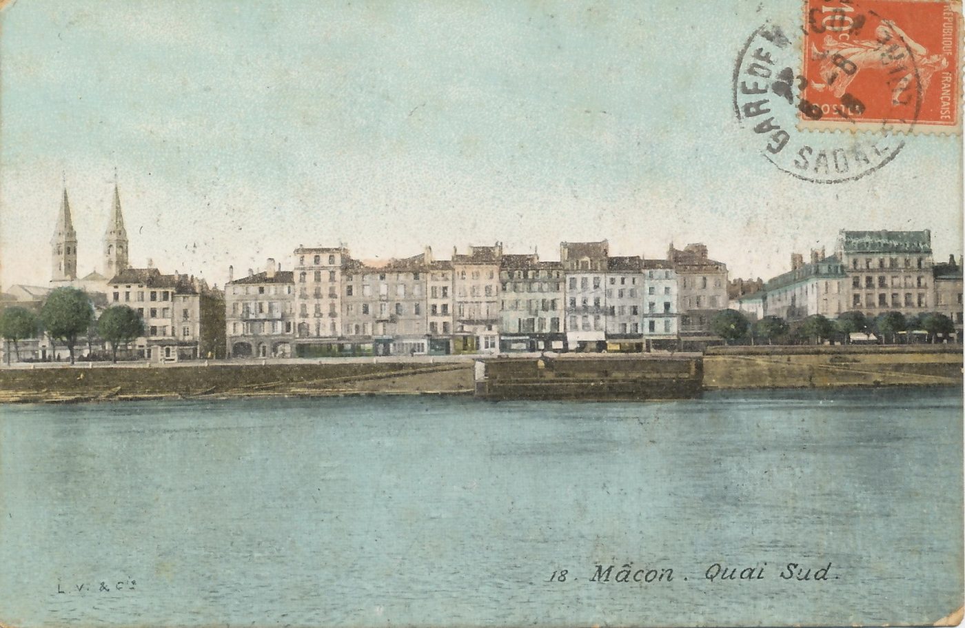 Mâcon. Quai Sud.