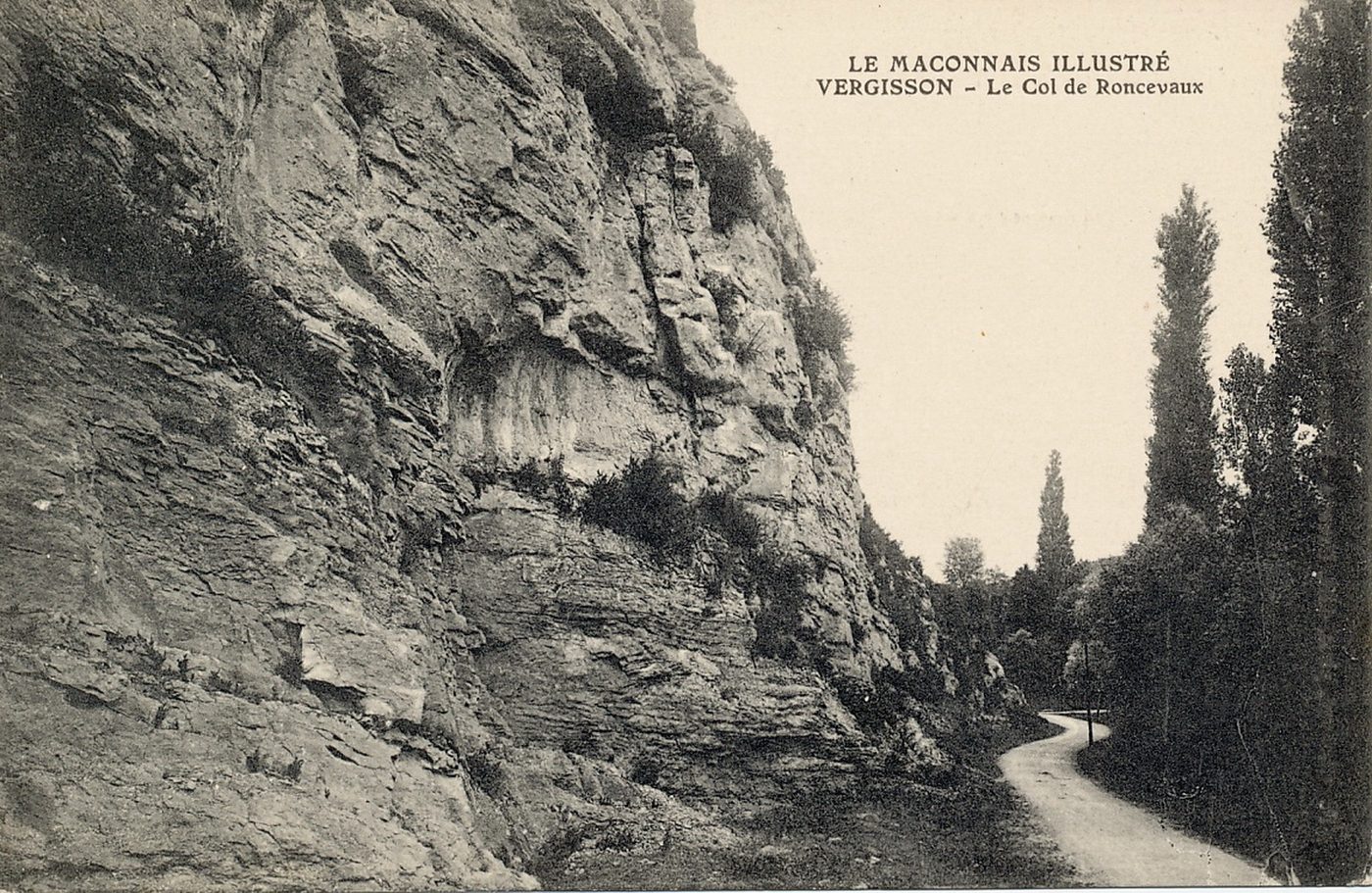 Vergisson. Le col de Roncevaux.