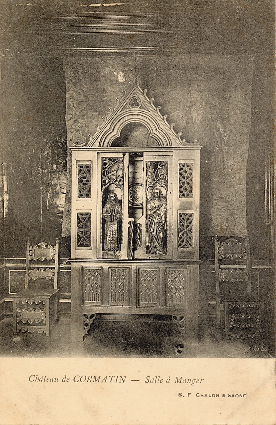 Château de Cormatin. Salle à manger.