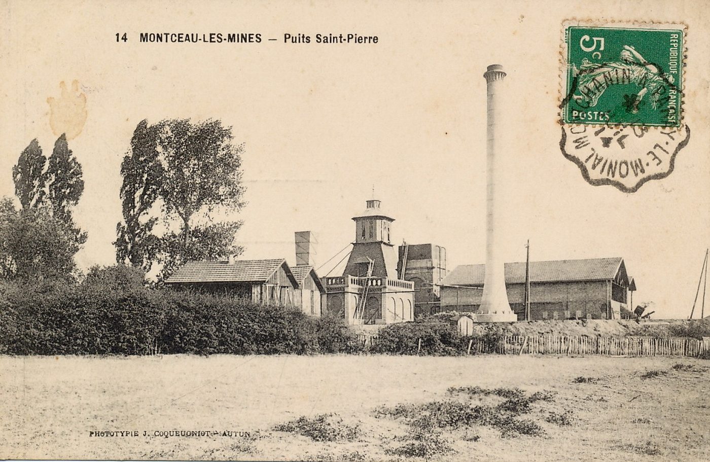 Montceau-les-Mines. Puits Saint-Pierre.