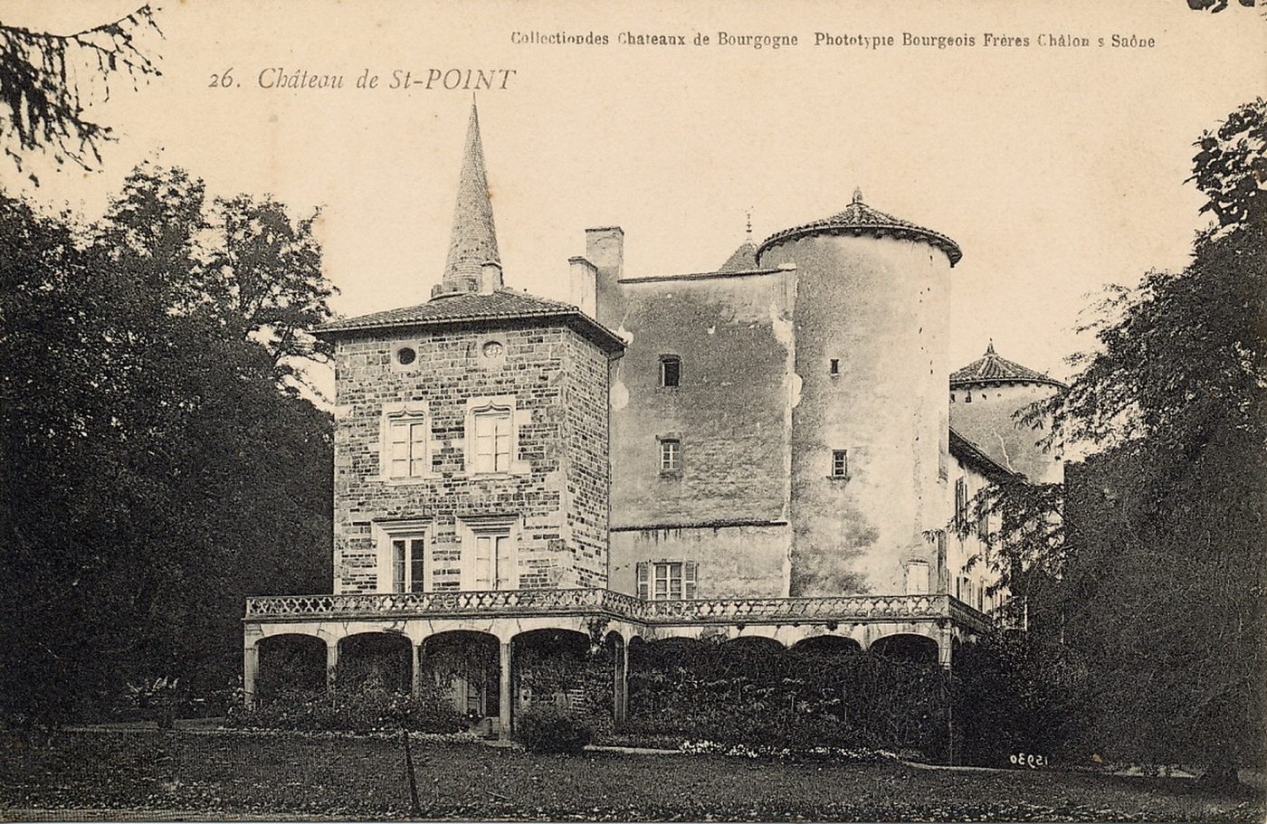 Château de Saint-Point.