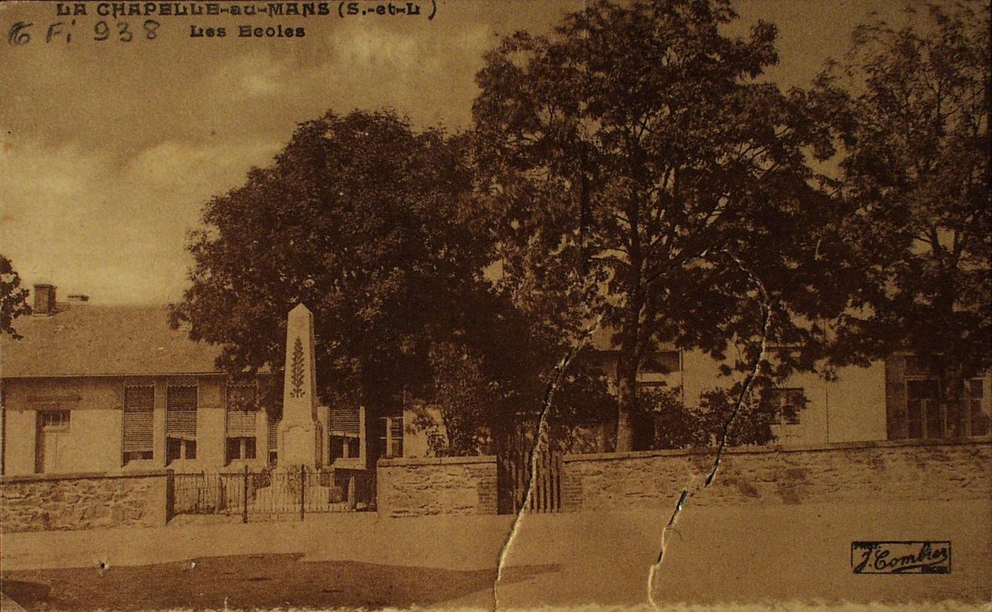 La Chapelle-au-Mans. Les écoles.