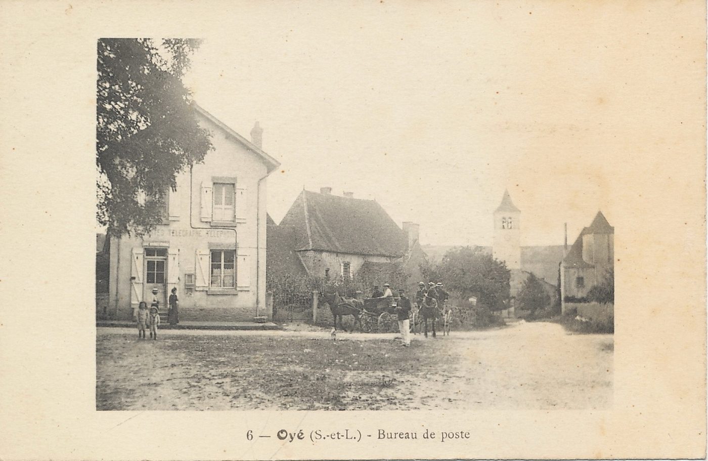 Oyé.- Bureau de poste.