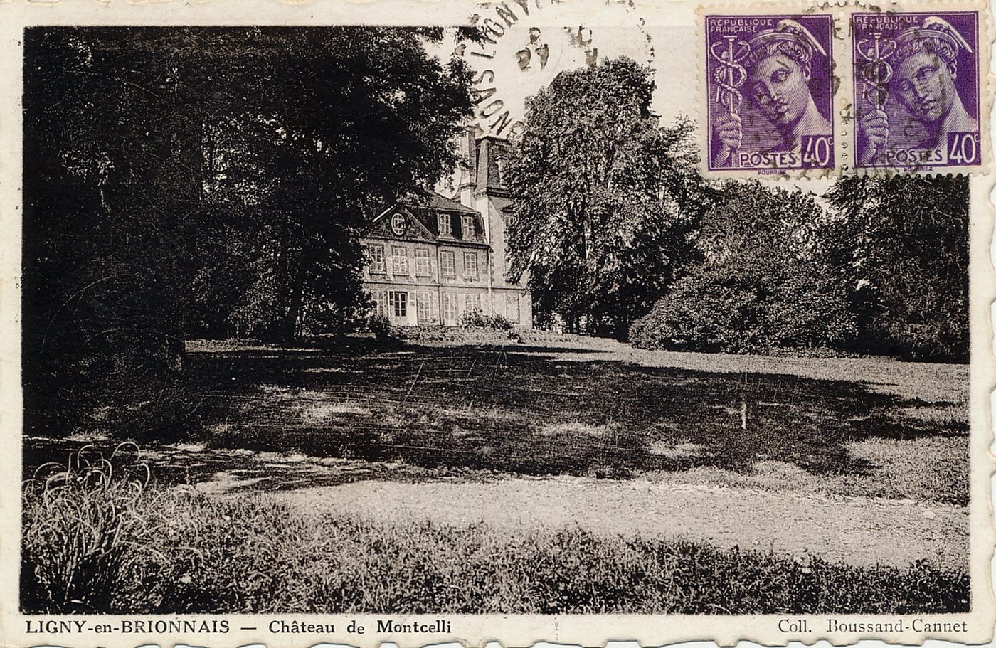 Ligny-en-Charollais.- Château de Montcelli.