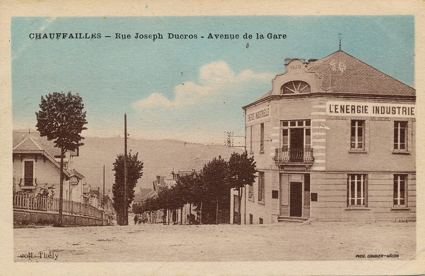 Iguerande. Rue Joseph Ducros. Avenue de la gare.