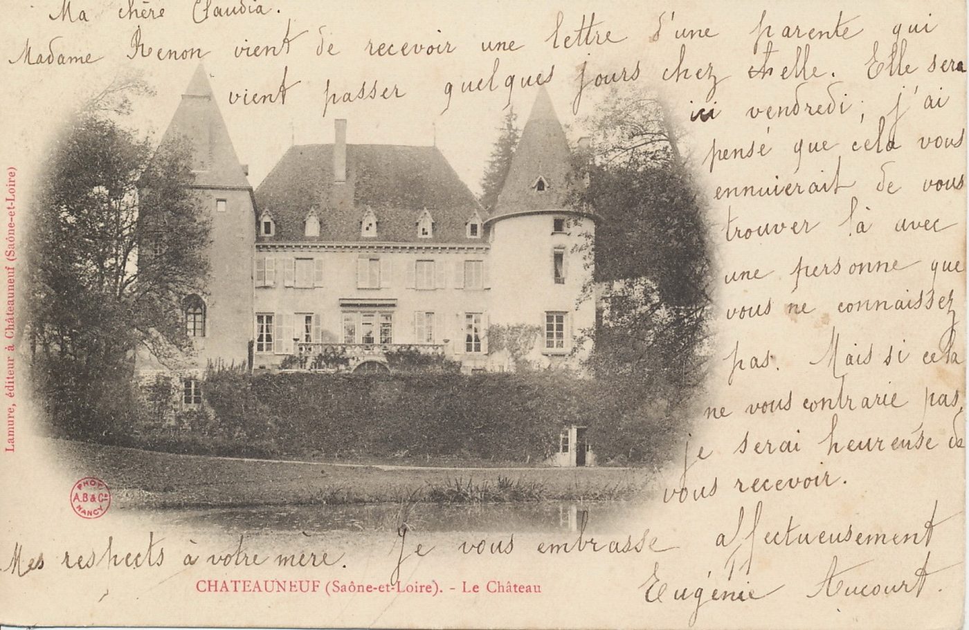 Châteauneuf. Le château.