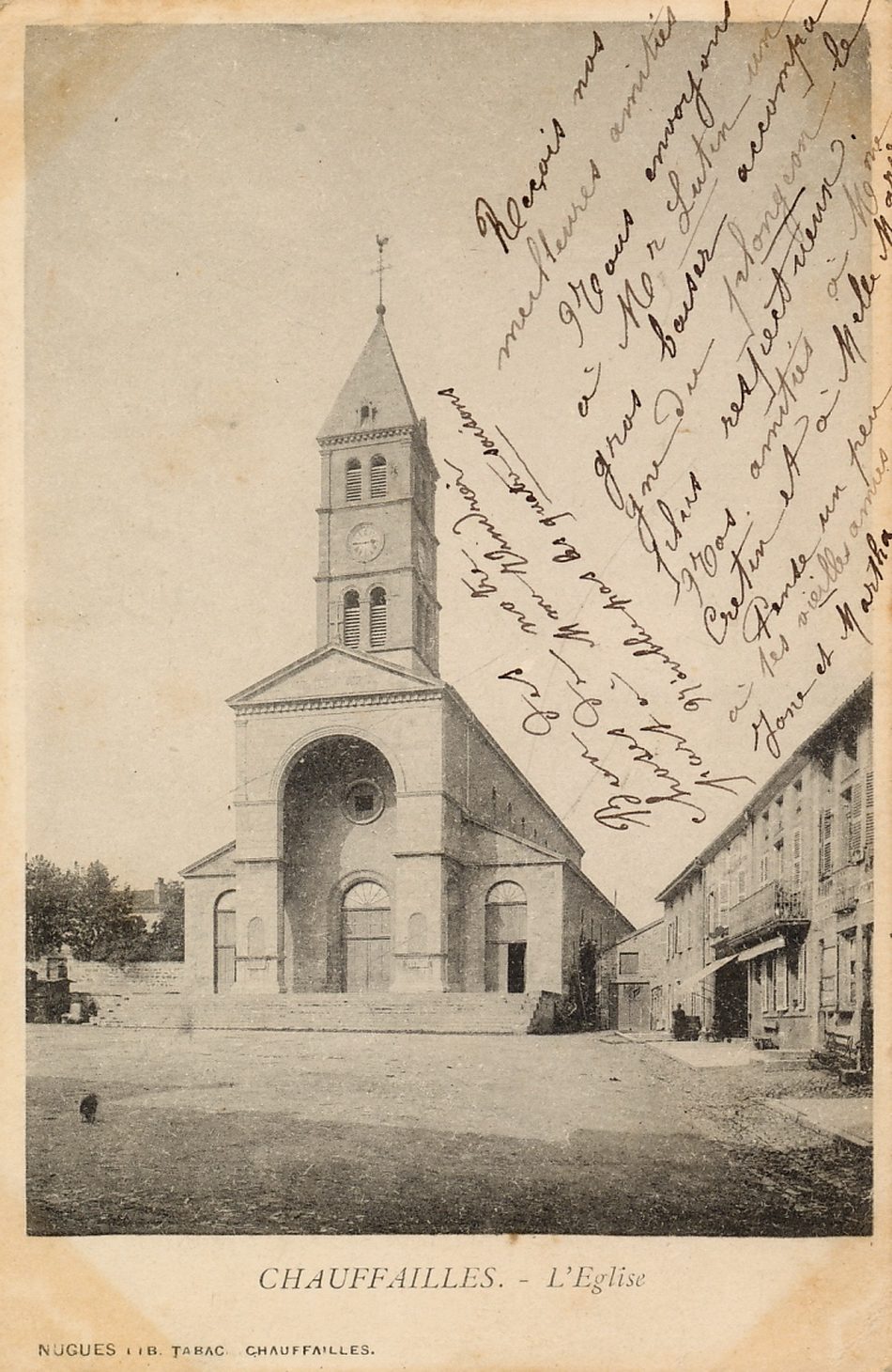 Chauffailles. L'église.