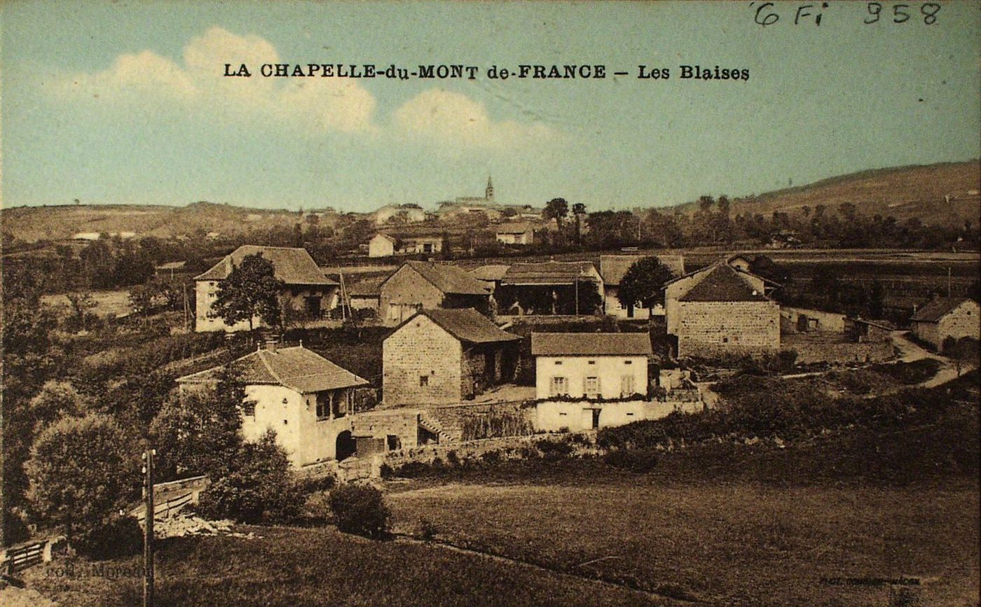 La Chapelle-du-Mont-de-France. Les Blaises.