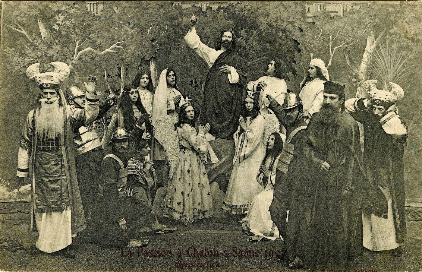 Chalon-sur-Saône 1907. La passion, Résurrection.