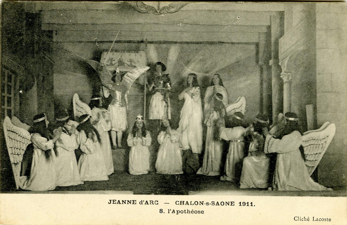 Chalon-sur-Saône, 1911. Jeanne d'Arc. 8. L'apothéose.