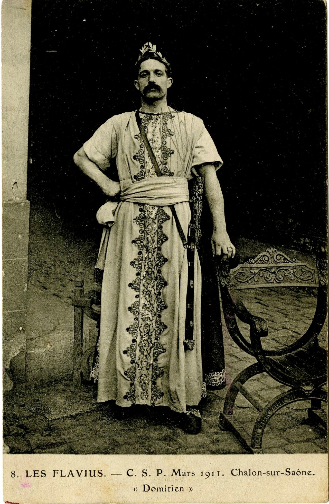 Chalon-sur-Saône, mars 1911. 8. Les Flavius, Domitien.