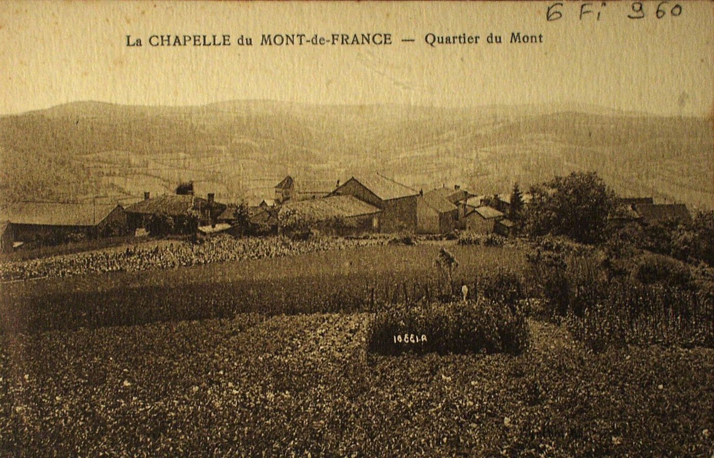 La Chapelle-du-Mont-de-France. Quartier du Mont.