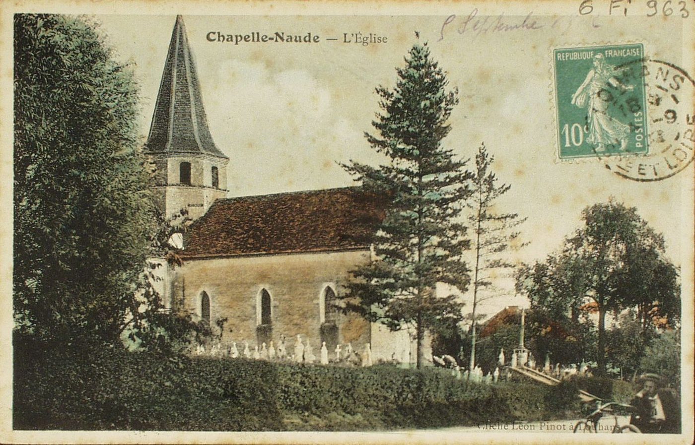 Chapelle-Naude. L'église.