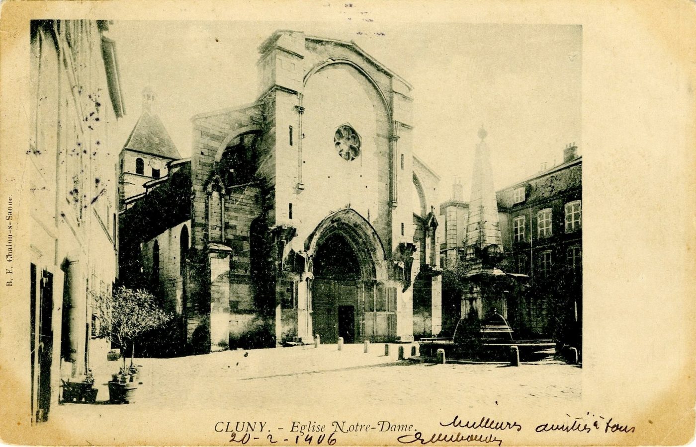 Cluny. Eglise Notre-Dame.