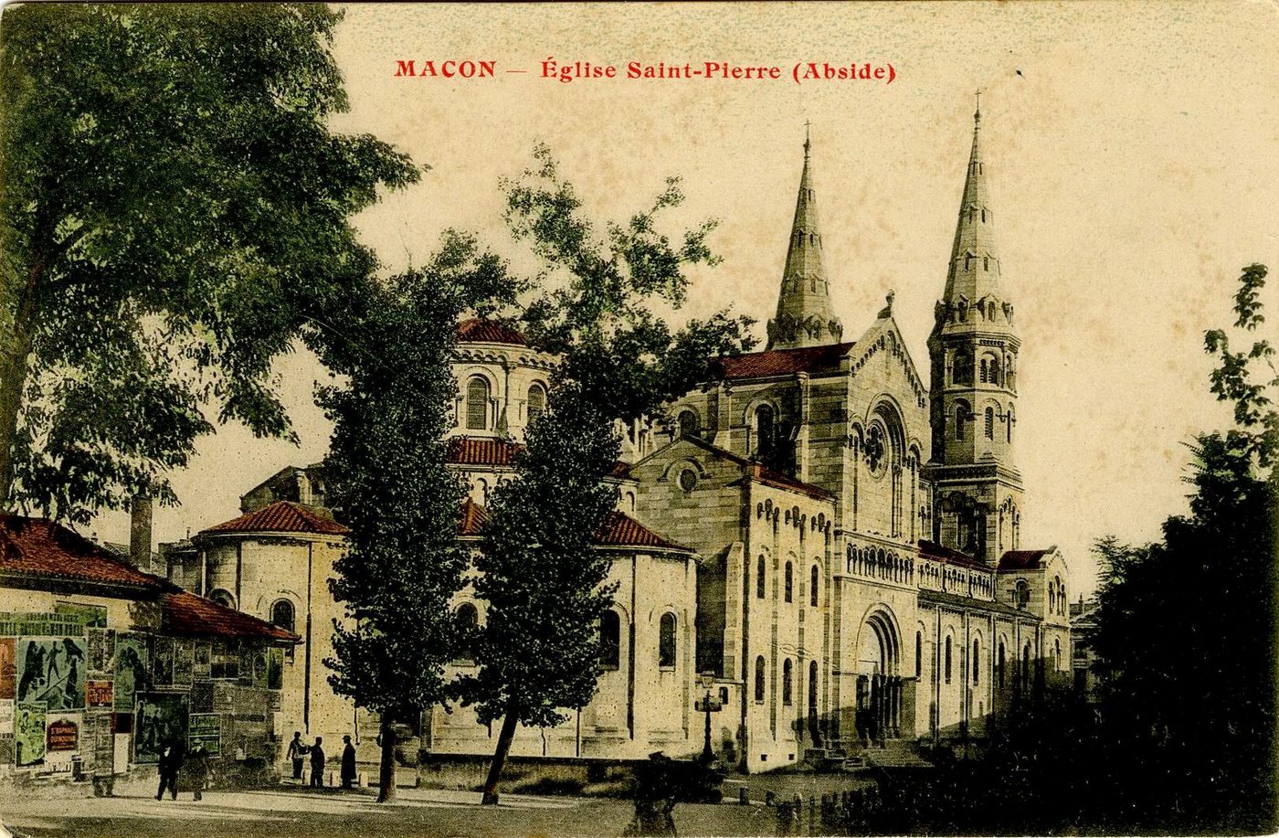 Mâcon. Eglise Saint-Pierre (abside).