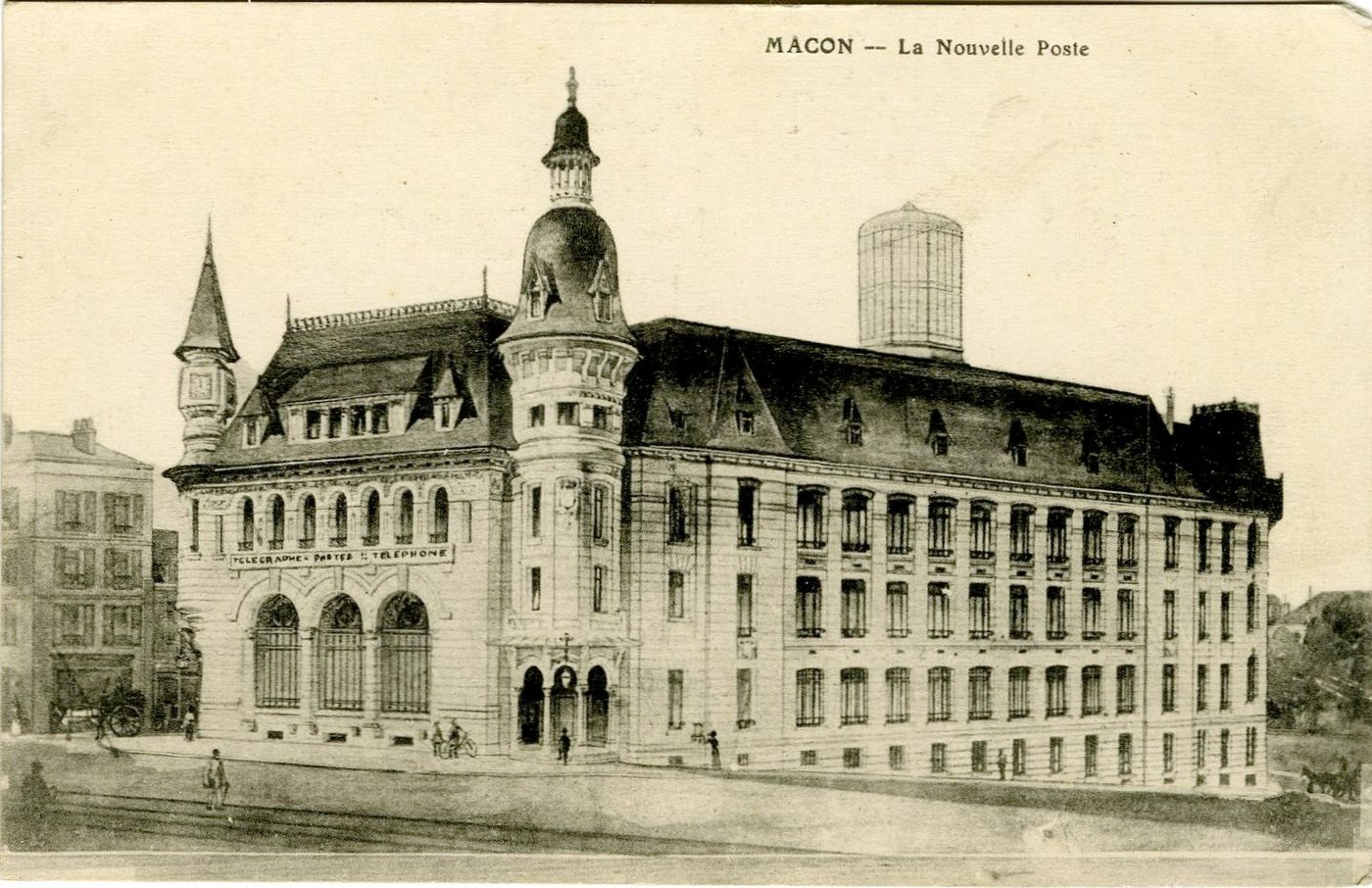 Mâcon. La nouvelle poste.