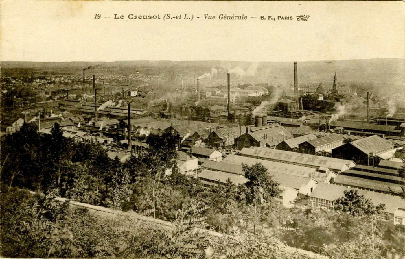 Le Creusot. Vue générale.