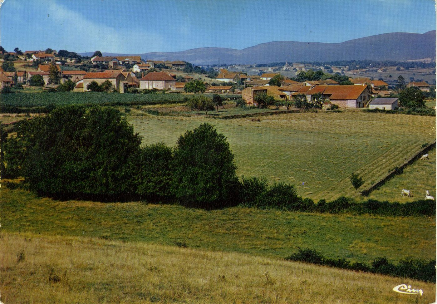 Néronde. Alt 333 m. 71134 Mazille. Bourgogne du Sud.