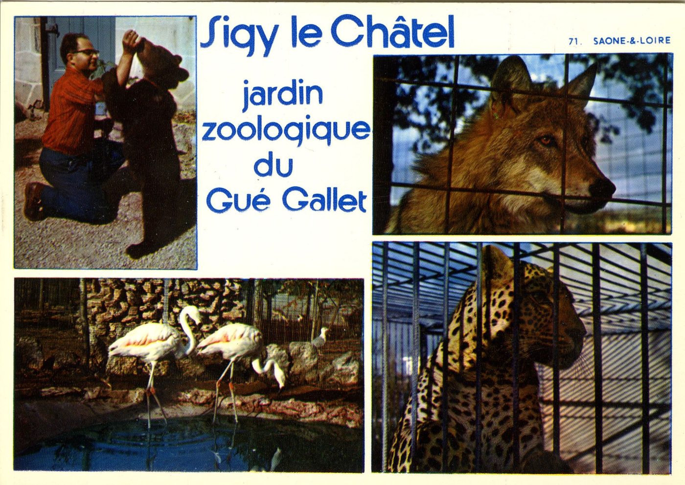 Sigy-le-Châtel. Jardin zoologique du Gué-Gallet.