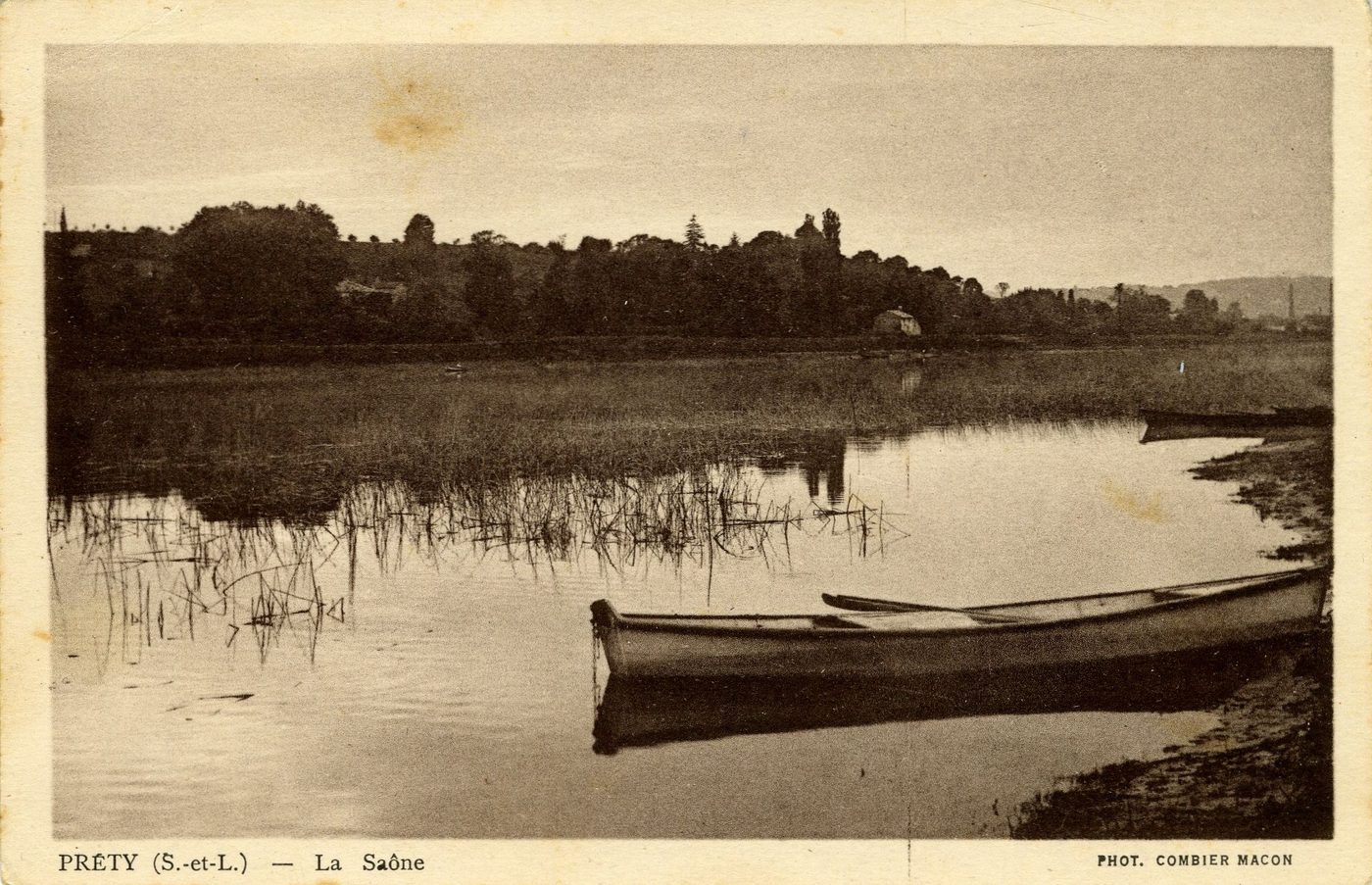 Préty. La Saône.