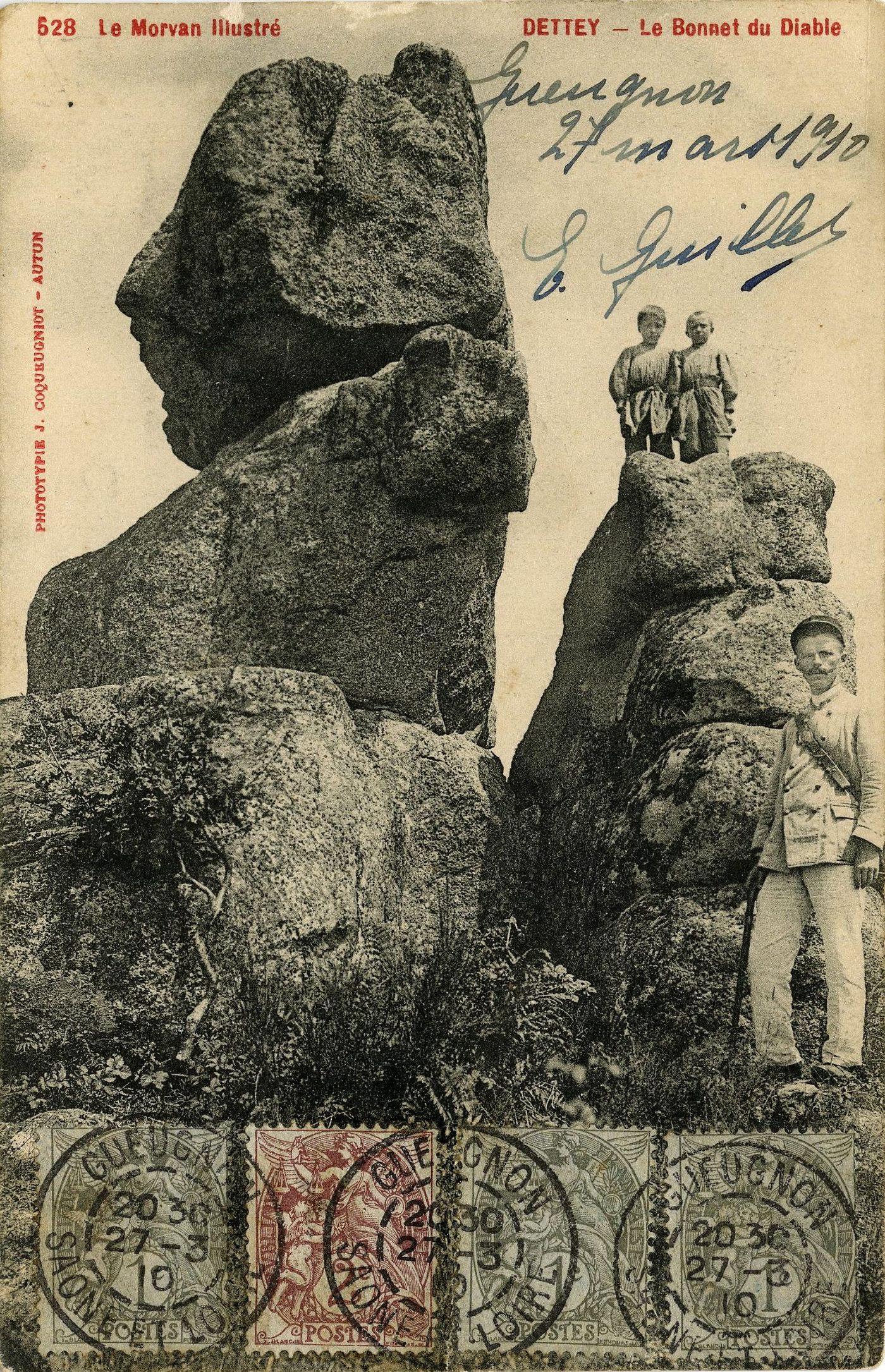 Le Morvan illustré. Dettey, le bonnet du diable.