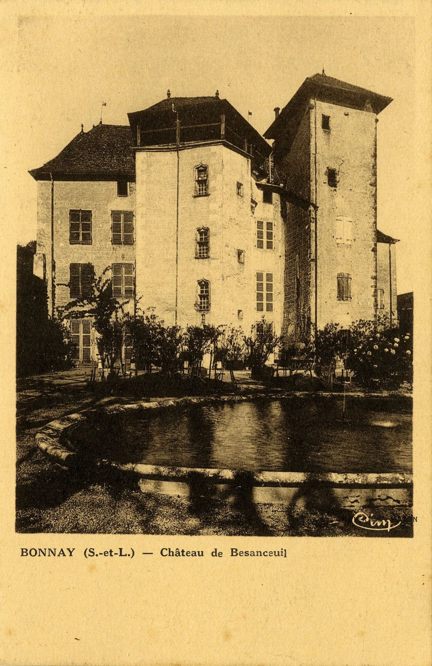 Bonnay. Château de Besanceuil.