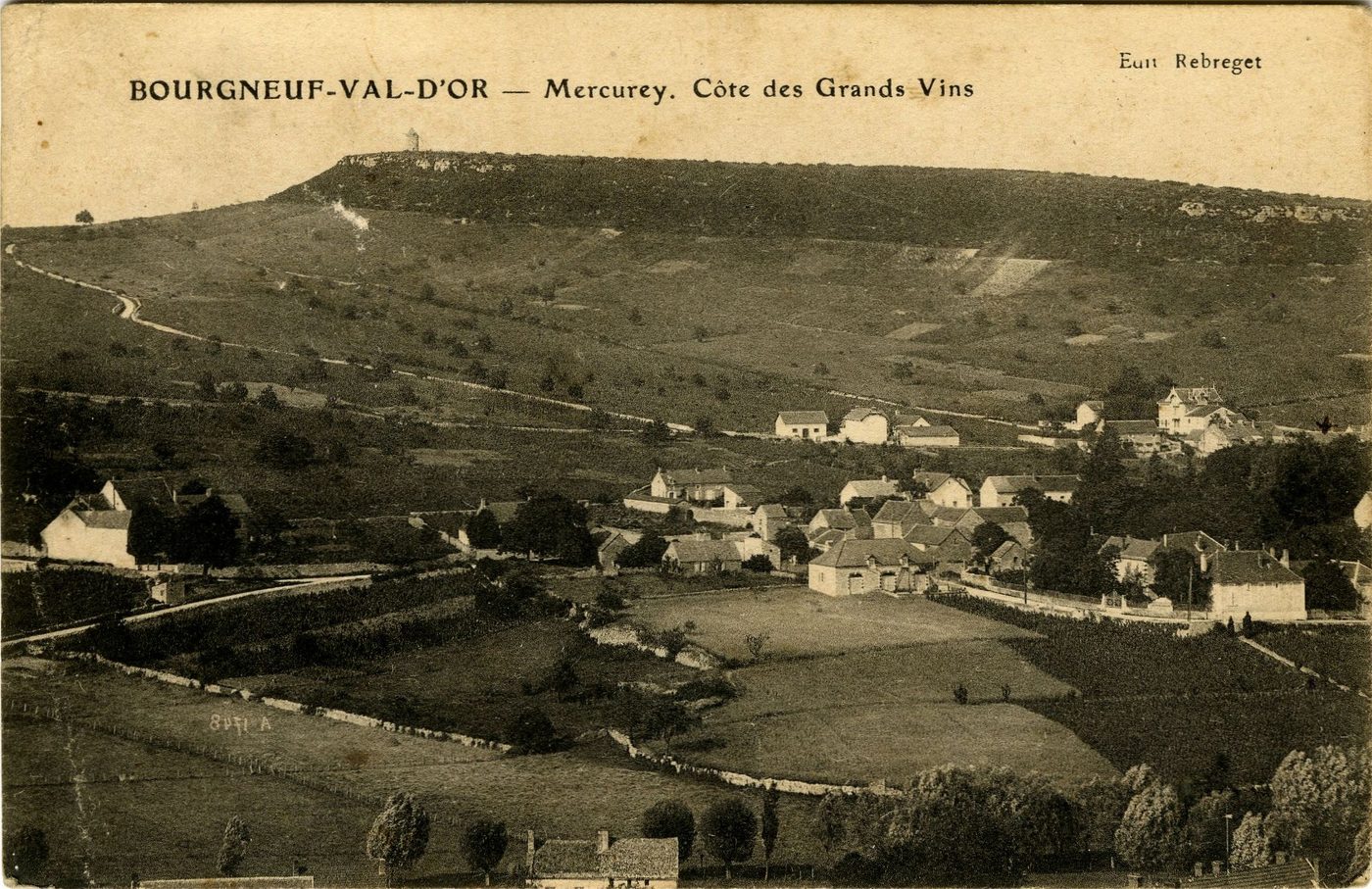 Bourgneuf Val d'Or - Mercurey. Côte des grands vins.
