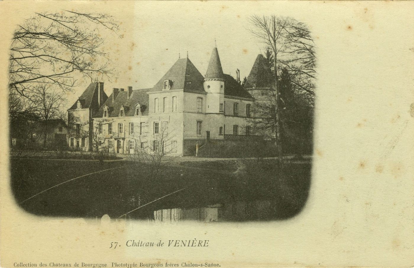 Collection des châteaux de Bourgogne. Château de Venière.