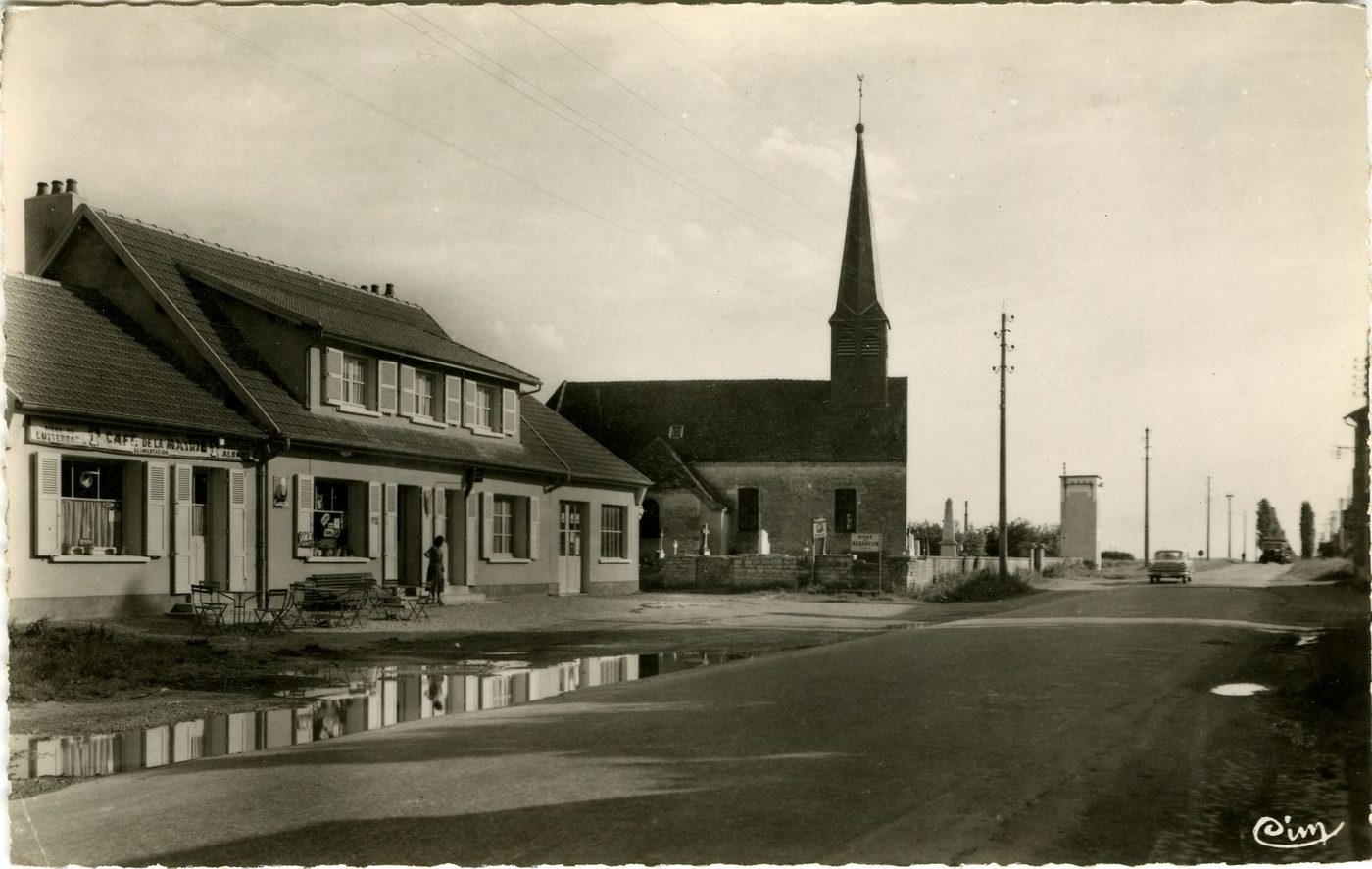 Sermesse. Route nationale de Dôle à Chalon n° 83 bis.