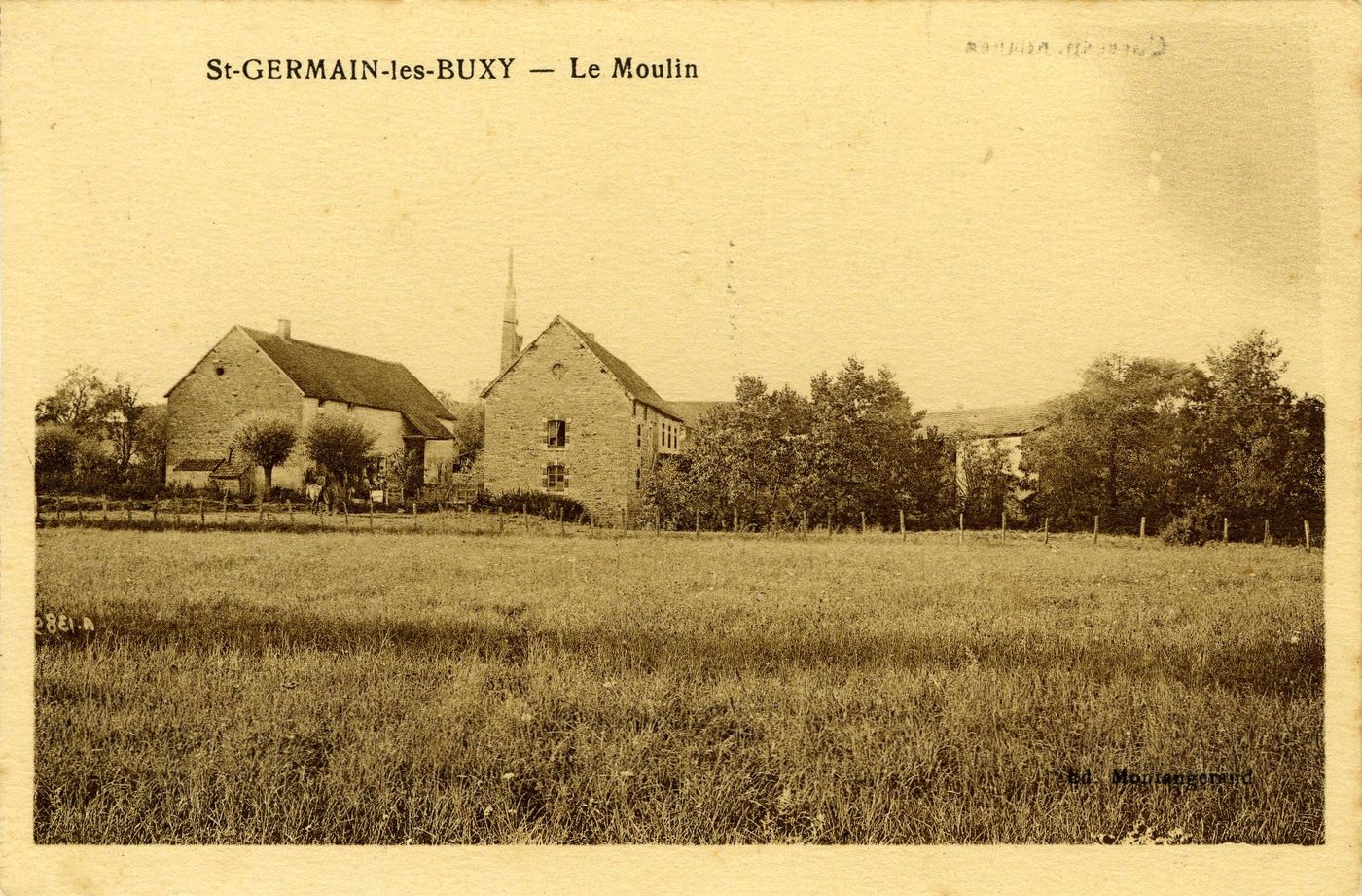 Saint-Germain-lès-Buxy. Le moulin.