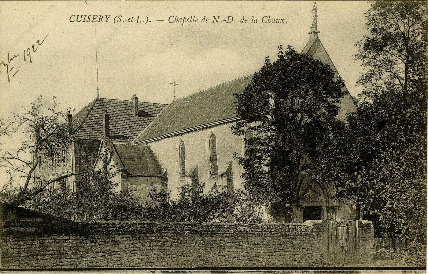 Cuisery. Chapelle de Notre-Dame-de-la-Chaux.