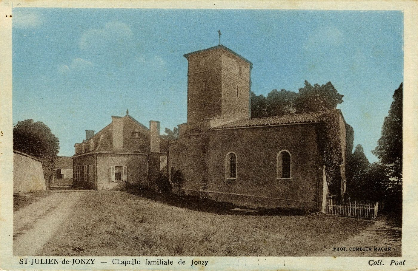 Saint-Julien-de-Jonzy. Chapelle familiale de Jonzy.