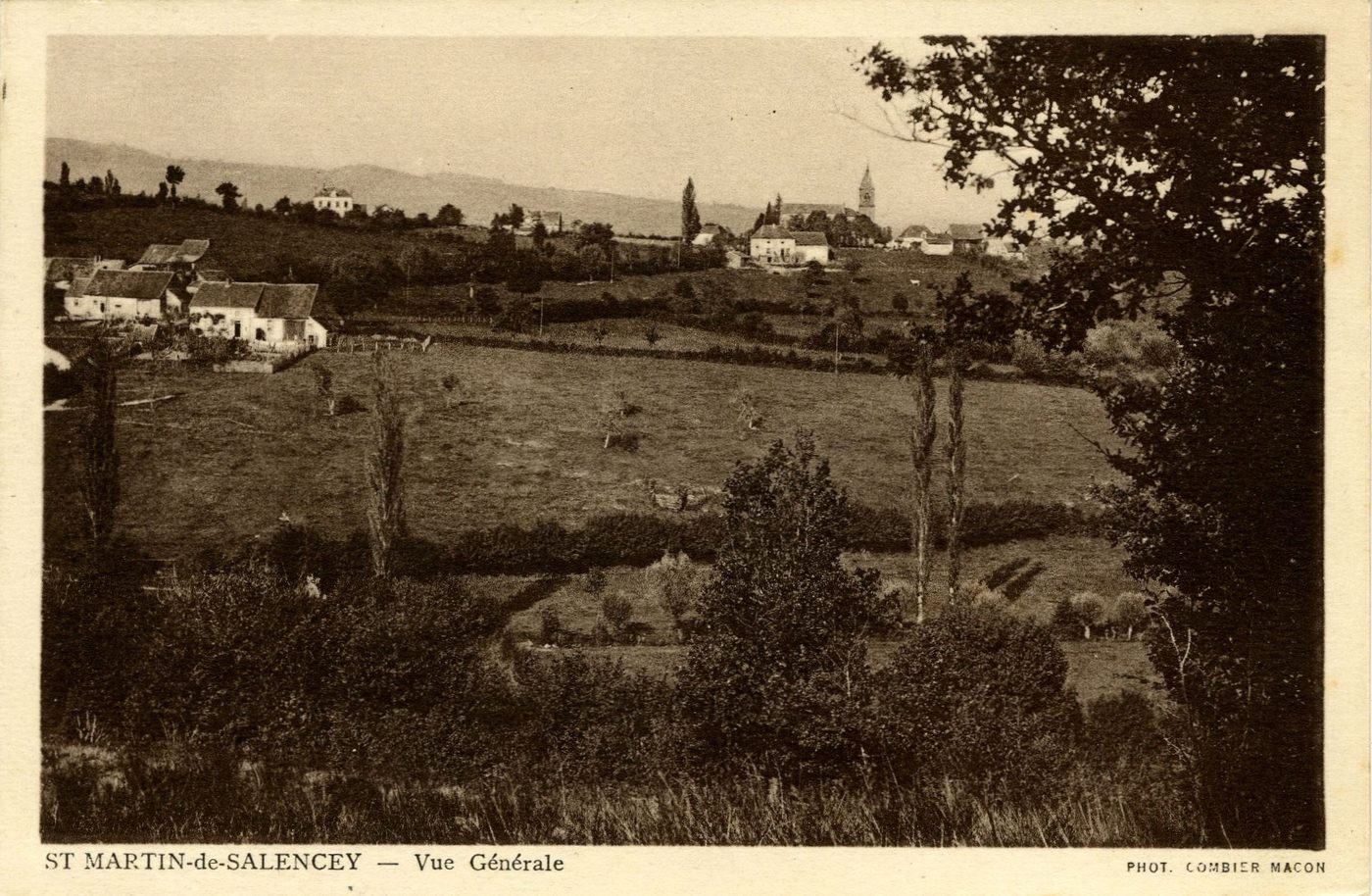 Saint-Martin-de-Salencey. Vue générale.