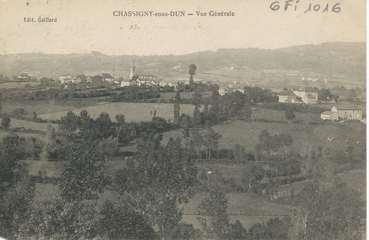 Chassigny-sous-Dun. Vue générale.