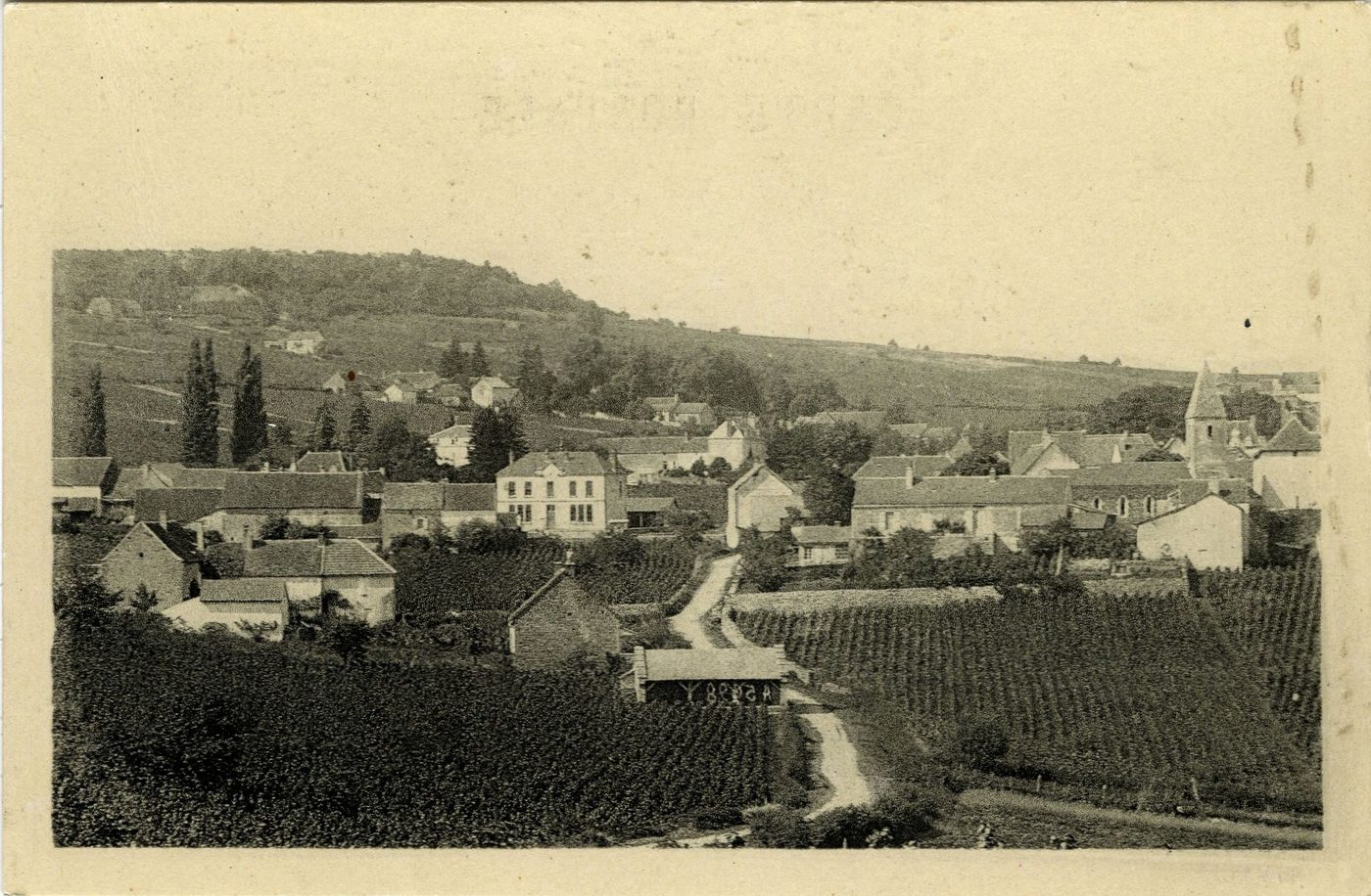 Saint-Vallerin. Vue générale.