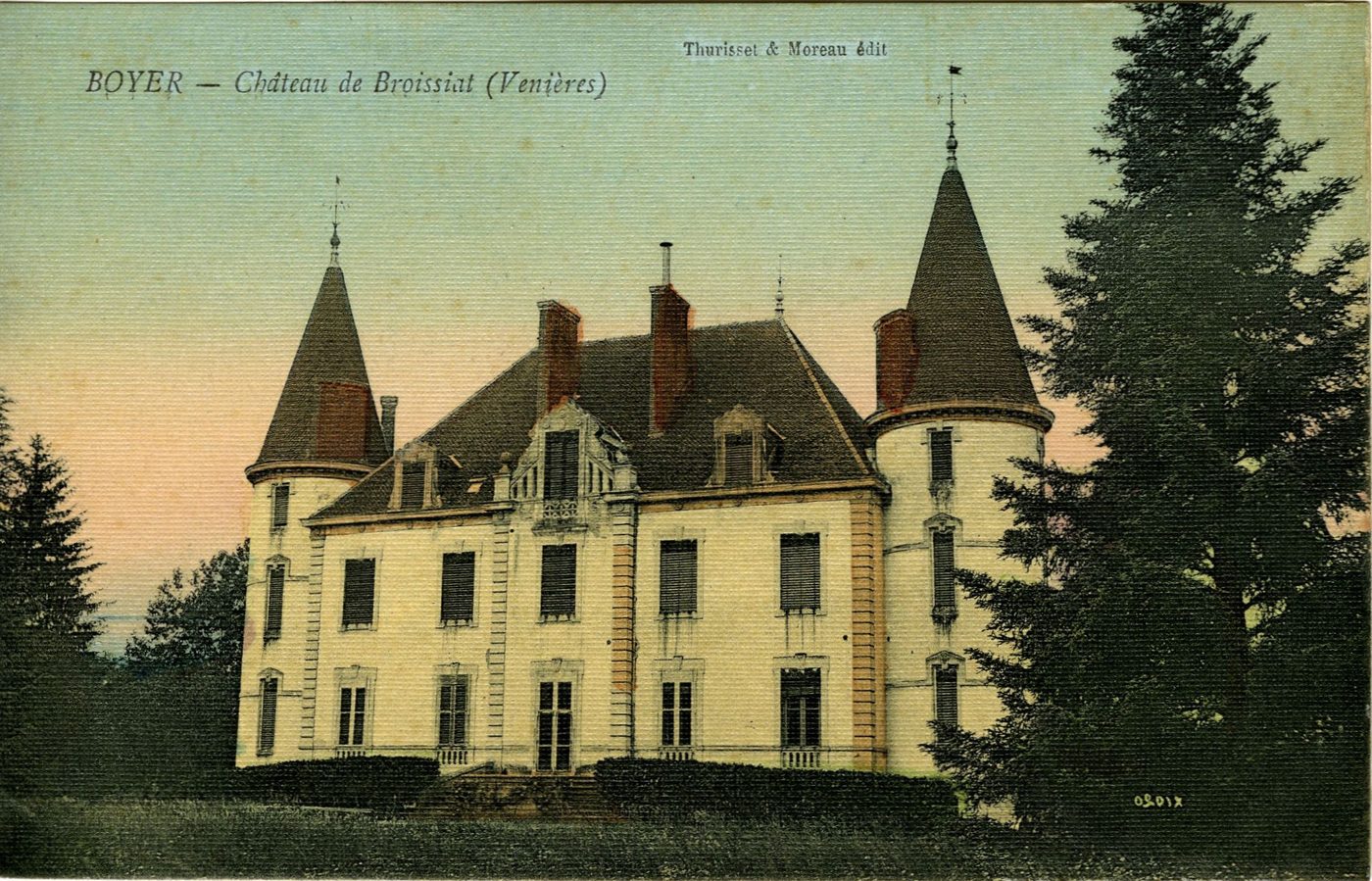 Boyer. Château de Broissiat (Venières).